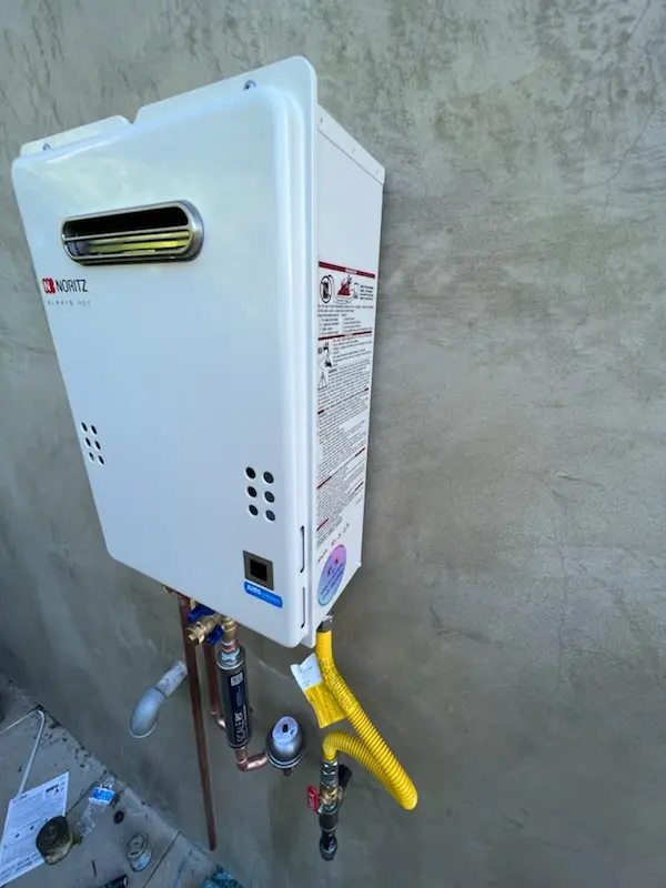 Tankless water heater installation for Huskum Corner Cross Roads homes